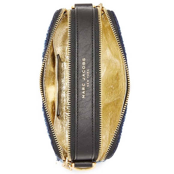 Marc Jacobs denim patch snapshot crossbody bag - Picture 5 of 11